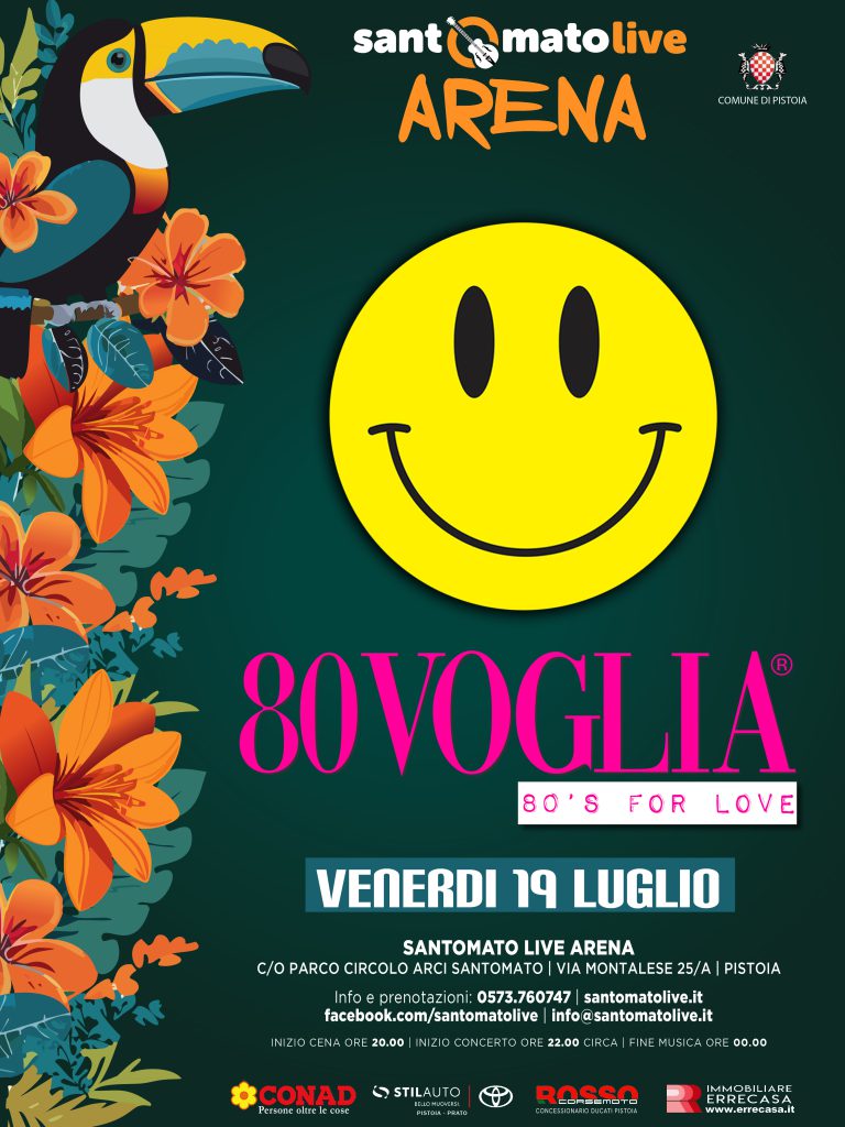 80 voglia | 80’s for love