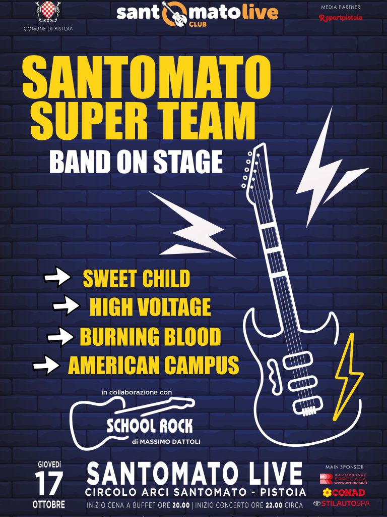 Santomato Super Team | Band on stage